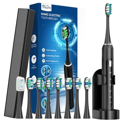 Y02 - 5 Modes 40000VPM 8 Brush Heads