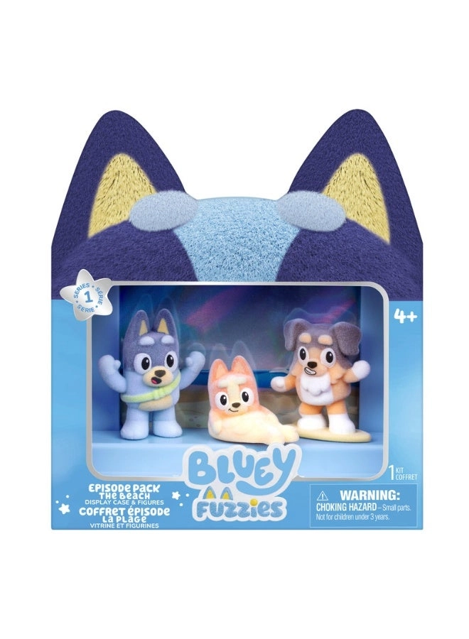 Bluey S14 W1 Fuzzies Episode Pk The Beach 6.35 cm - collectible figures 3+ Years
