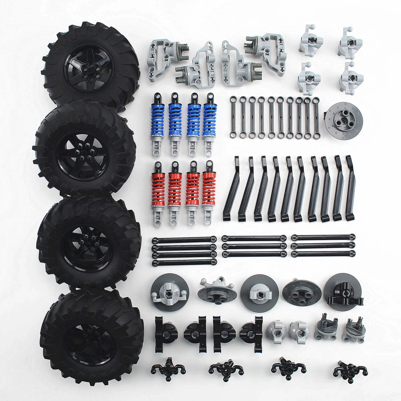 TTLYHEK Technical Parts Set - 107x44 Tire Compatible with All Major Brands