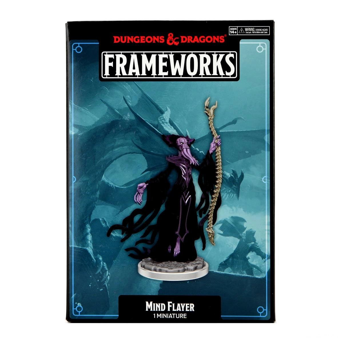 WizKids Mind Flayer - D & D Frameworks W1 - Unassembled Unprimed