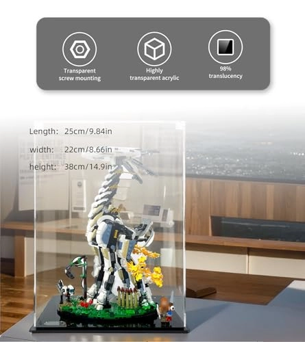 Display Case for Lego Horizon Forbidden West Long Neck 76989