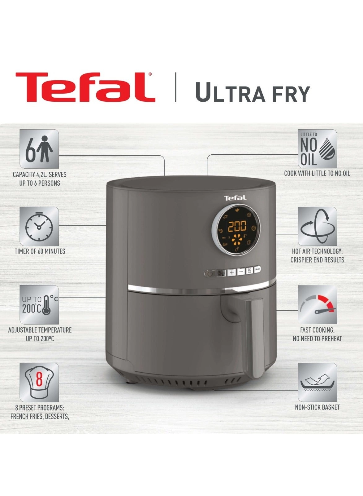 Ultra Digital Air Fryer EY111B40