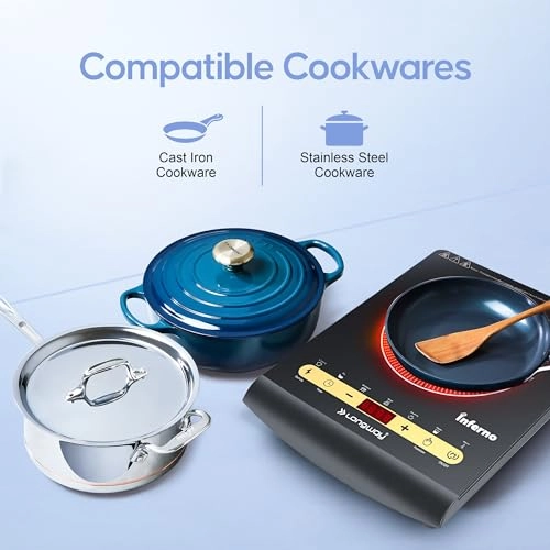 Inferno LW-Inferno-ICT-TP-2000W-Black-P1 Induction hob