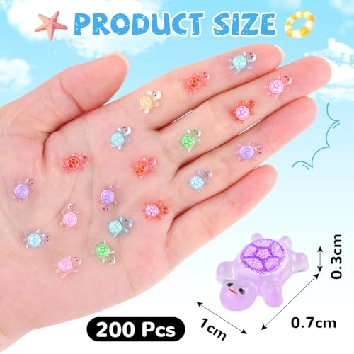 Mini Resin Animals - Tiny Turtles 200PCS