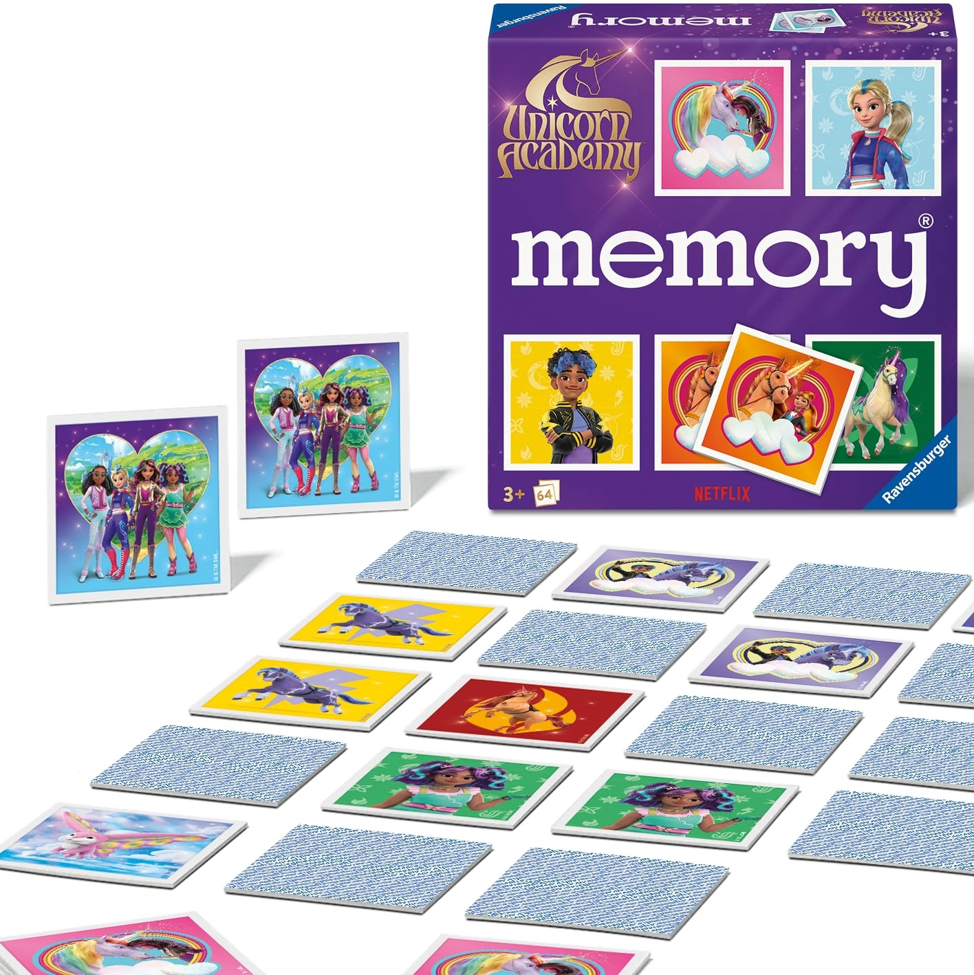 Ravensburger Unicorns - Memory Game