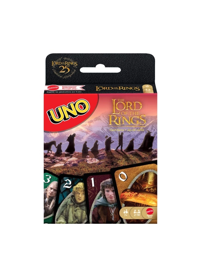 Mattel Games UNO: The Lord of The Rings - Card Game