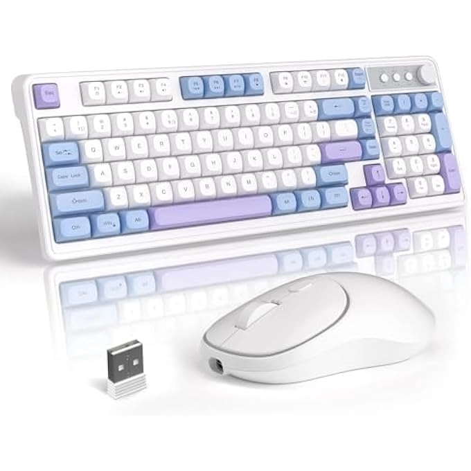 MageGee Wireless Gaming Keyboard and Mouse Combo V560 - Wireless