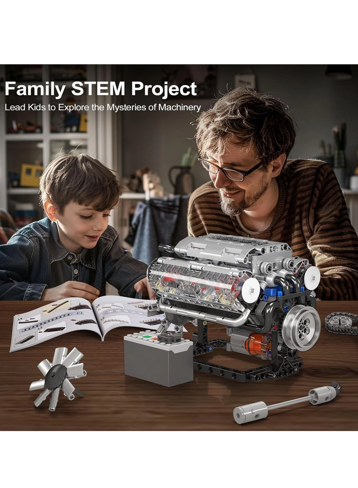 V8 Engine (10088) - 8-Cylinder Petrol