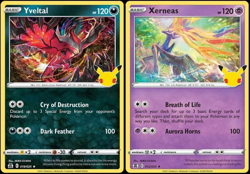 Yveltal - 012/025 + Xerneas - 019/029