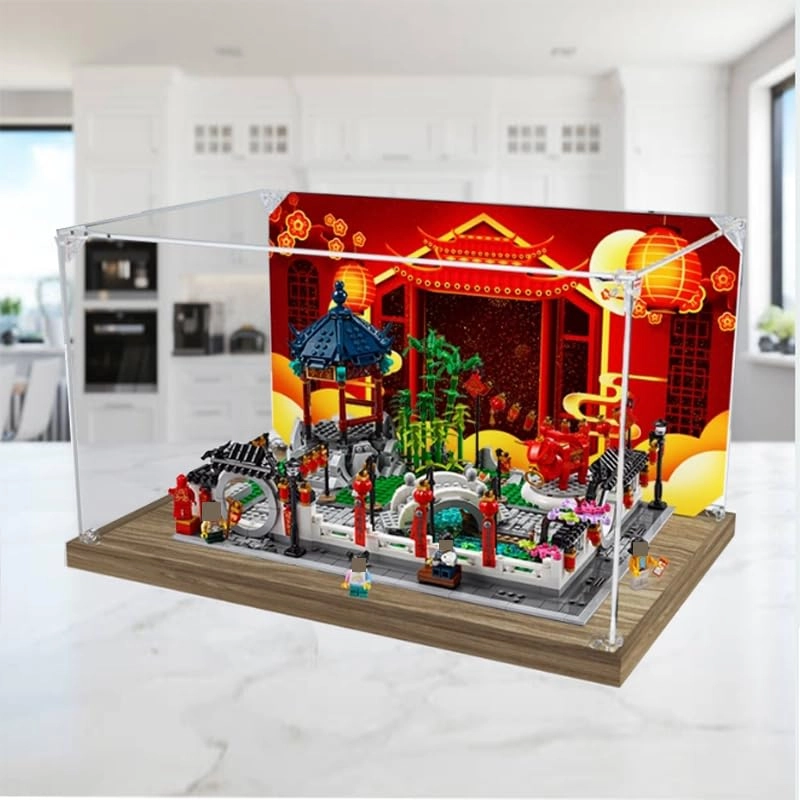 Display Case (80107) - Clear Acrylic 16.53x11.02x9.44in