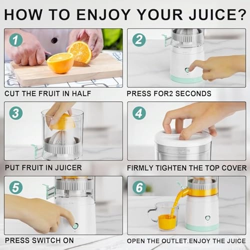 Electric Juicer - 380 Milliliters