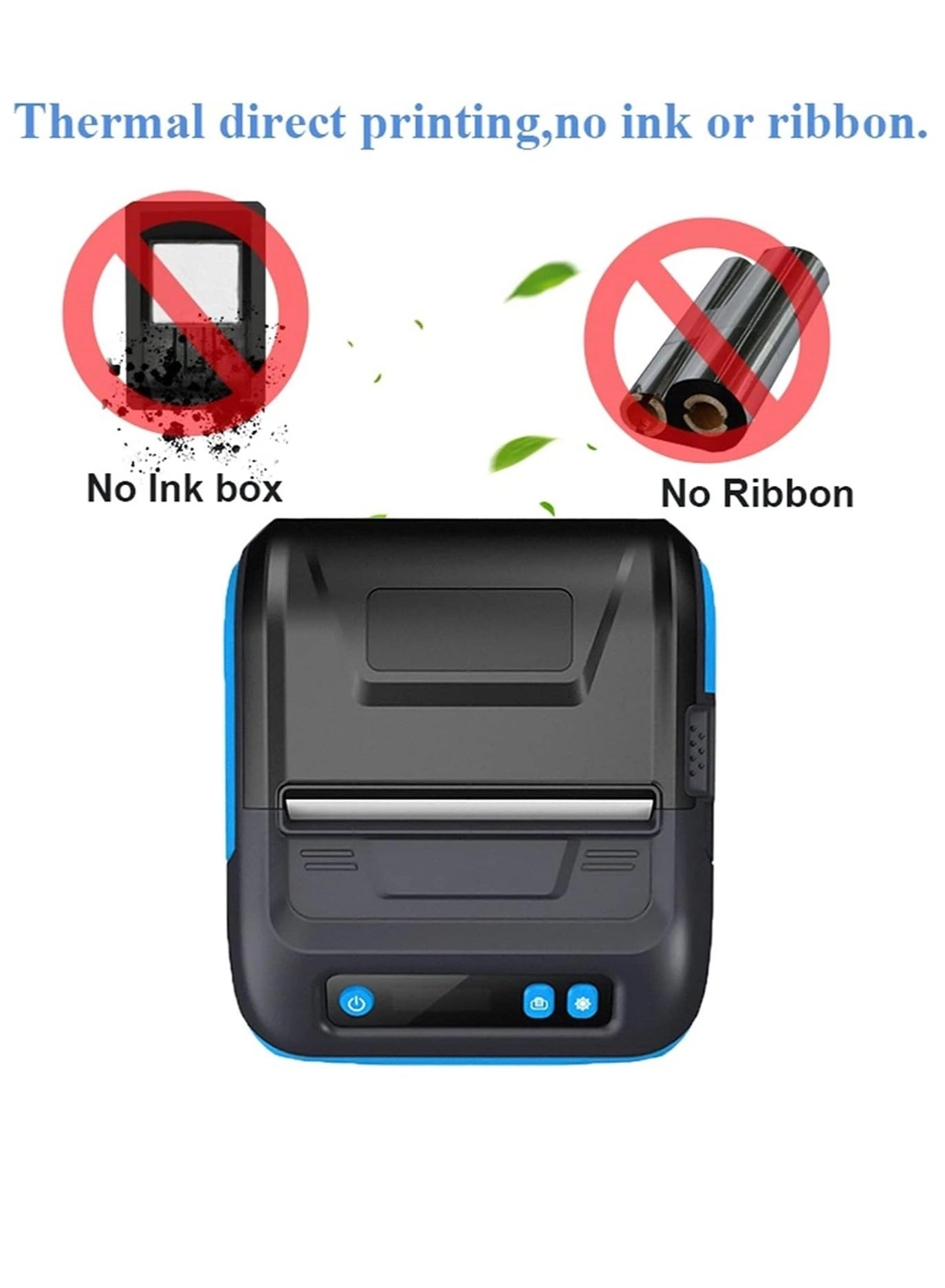 Thermal Mini Bluetooth Portable Printer - Thermal direct 80mm