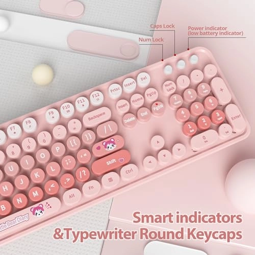 Wireless Keyboard & Mouse Set - US Wireless