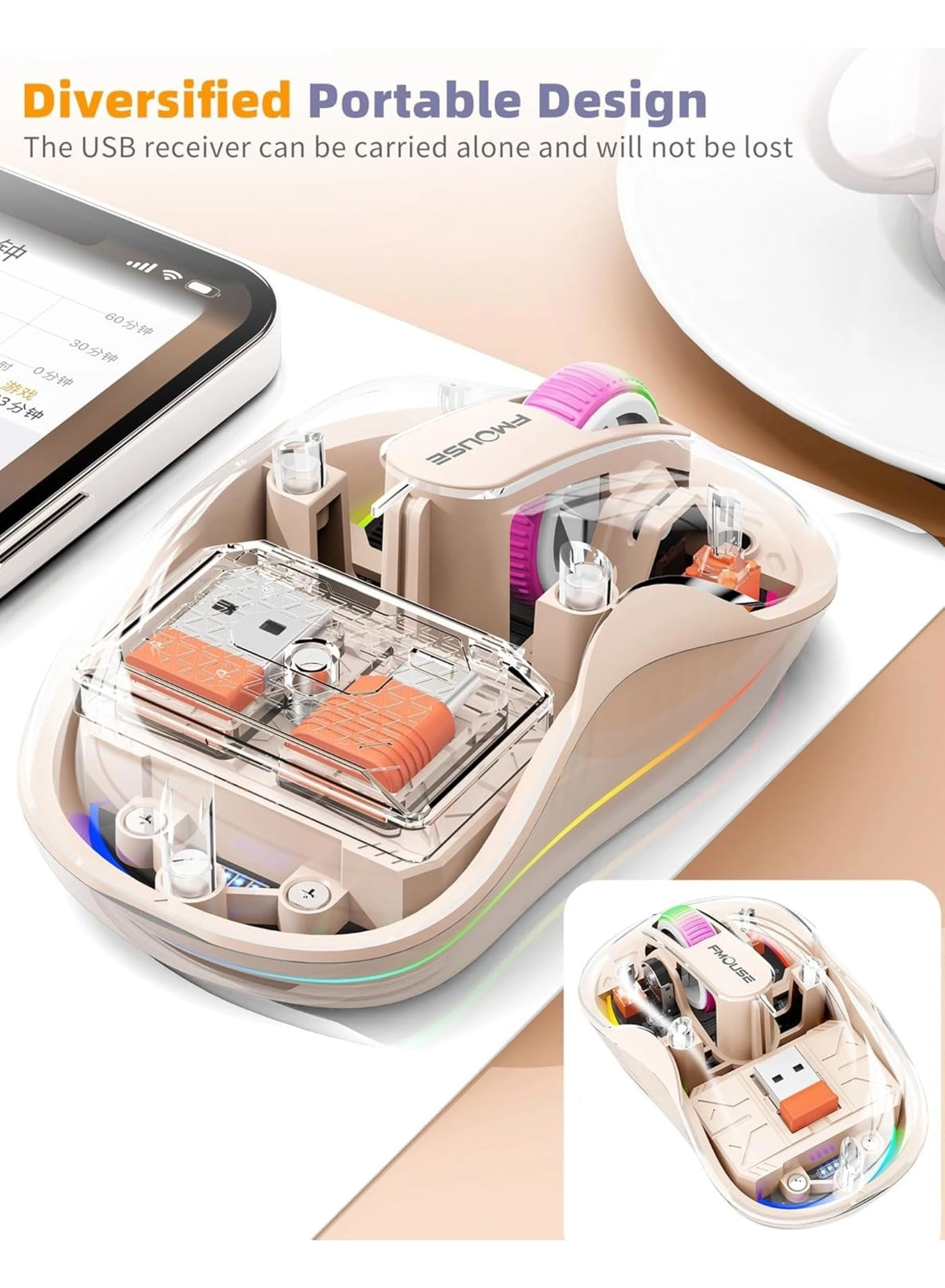 Transparent Mouse - Wireless