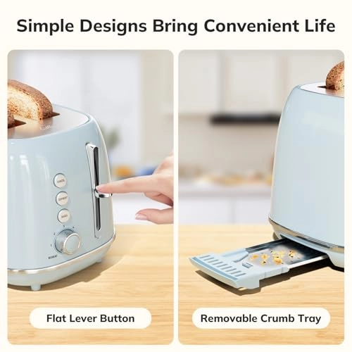 Smart Touch Screen Toaster - 2 Slice