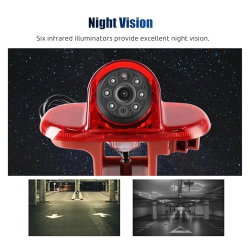 Rear View Parking Camera - Night Vision Wire