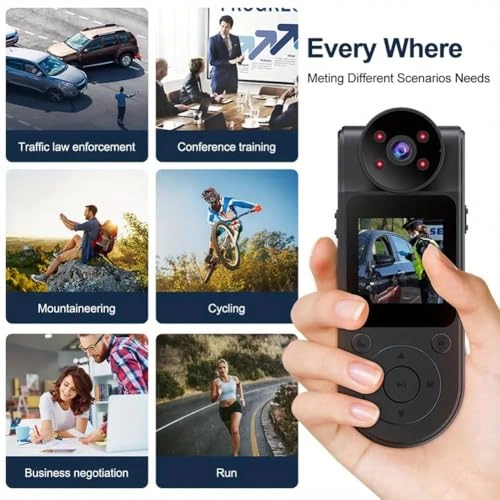 HD Wearable Action Camera 1K30