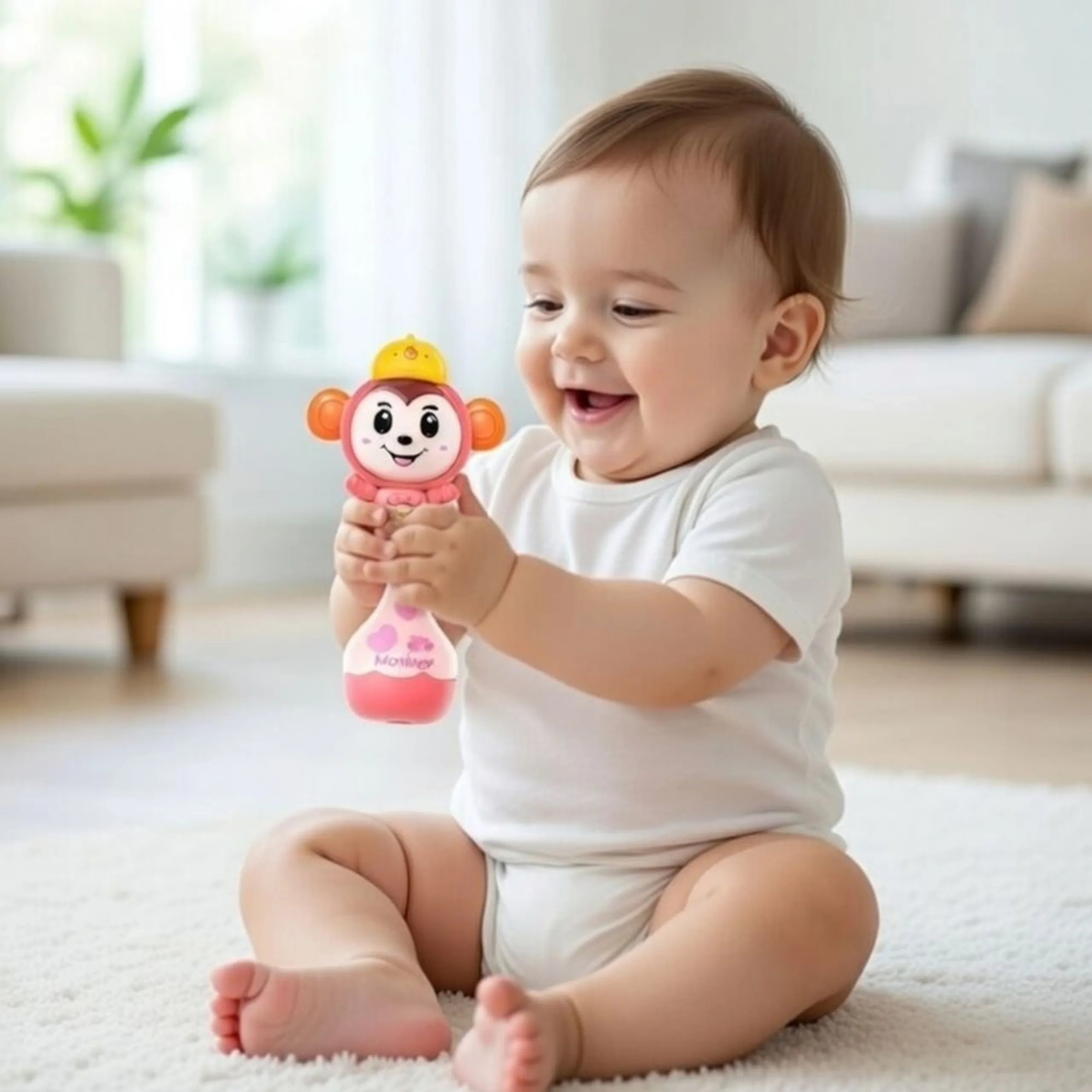 Baby Rattle - Suitable for 12 months & above