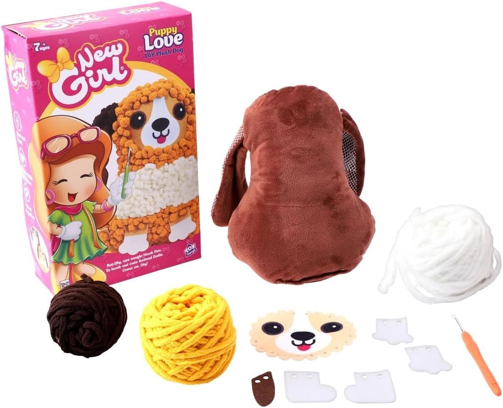 New Girl Puppy Plush Puppy Love 19 cm DIY Kit