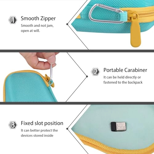 Hard Travel Case for Logitech MX Master 4 / Master 3 / Master 3S - Bluetooth