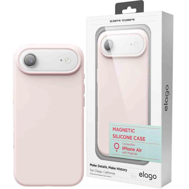 Magnetic Silicone Back Cover Mobile Case with MagSafe for iPhone 16 Pro Max