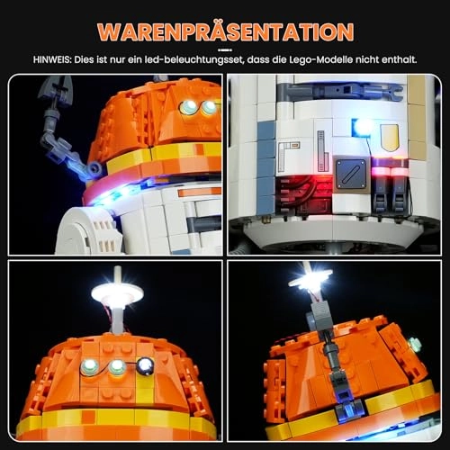 LED Lighting Kit for Lego 75416 - Light Only USB Battery Compartment