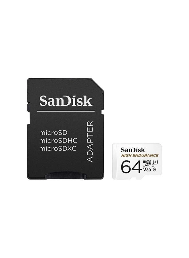 SanDisk High Endurance microSDHC UHS-I 64GB
