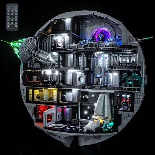 Light kit Compatible with Lego 75419 Death Star - RC Version LED