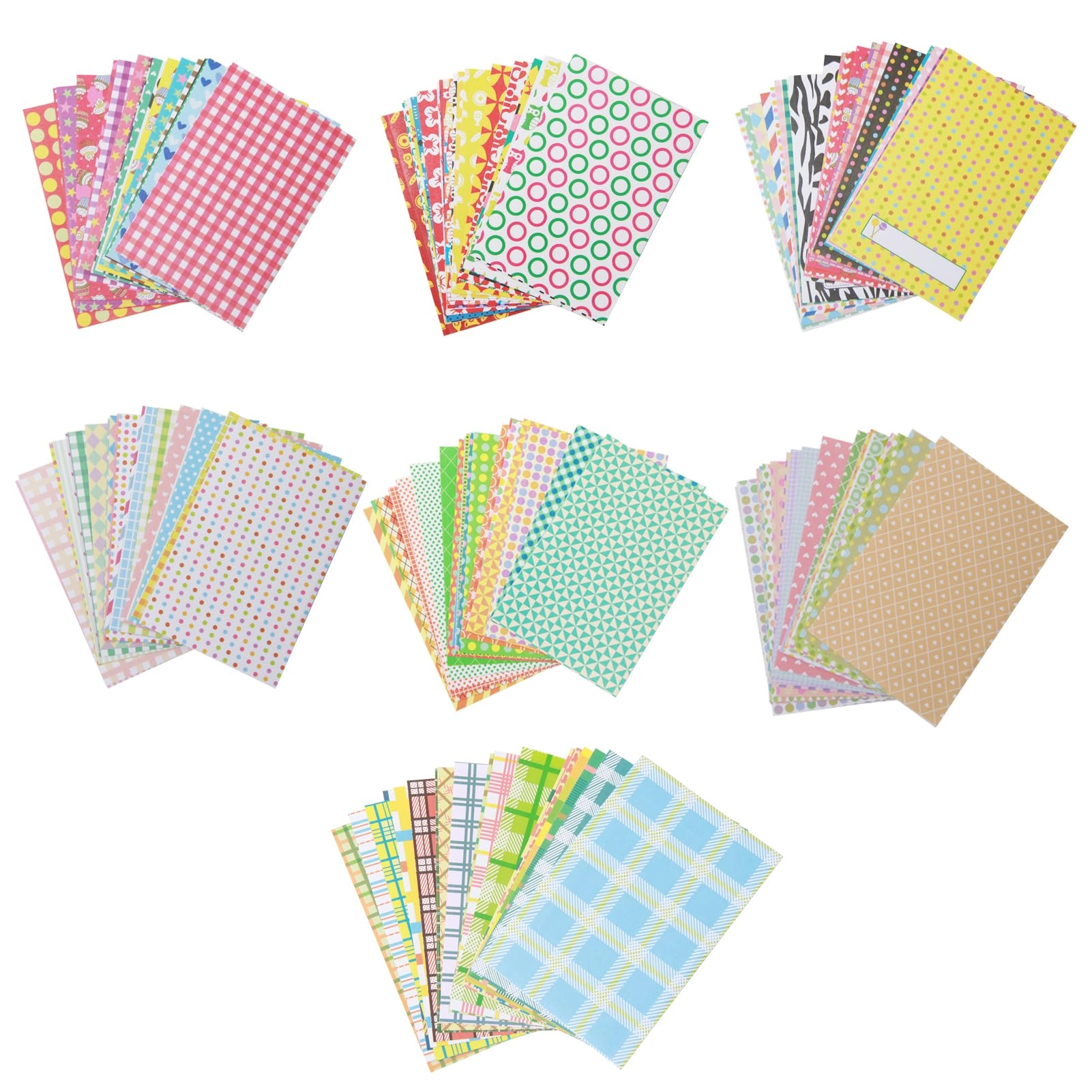 UTMACH Colorful Photo Paper Frame Set - 140 pieces 8.5 x 5.5 cm