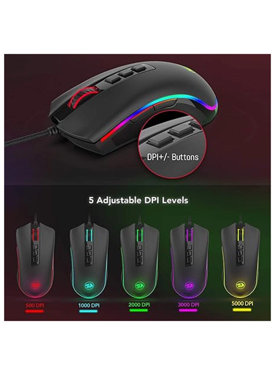 M711 Cobra Gaming Mouse - USB