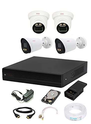 DVR + Outdoor Camera + Indoor Camera + Hard Disk