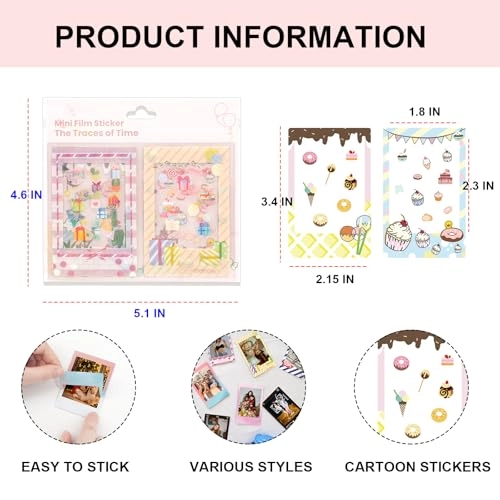 Film Stickers Set - 30 pcs 2x3