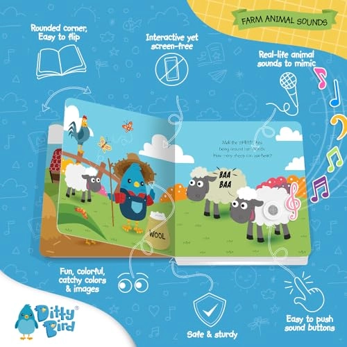 Farm Animal Sounds (English / French)