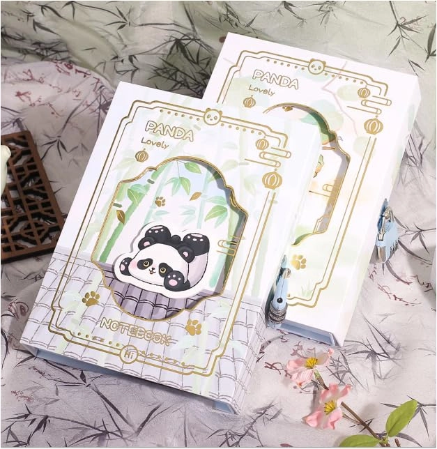 Shivaaro Mini Transparent Binder Notebook - Cute Kawaii Spiral 90+ Pages