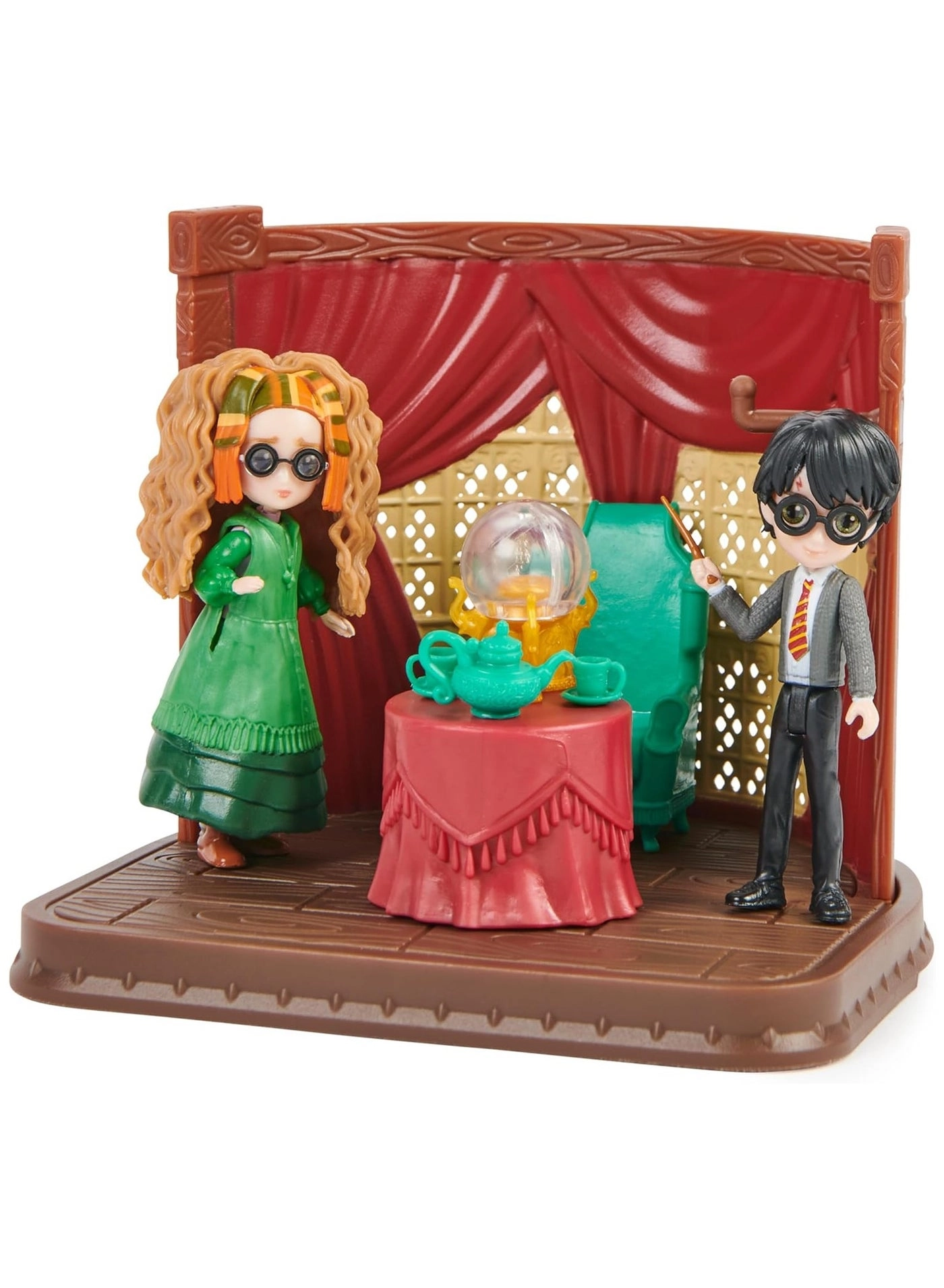 Hogwarts Divination Classroom - Harry Potter + Professor Trelawney 2 pcs