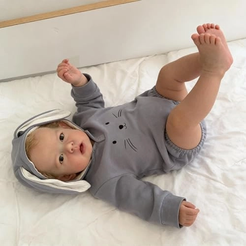 Liam Reborn Baby Doll - 20 inch Vinyl Boy Blonde Hair Ages 3+