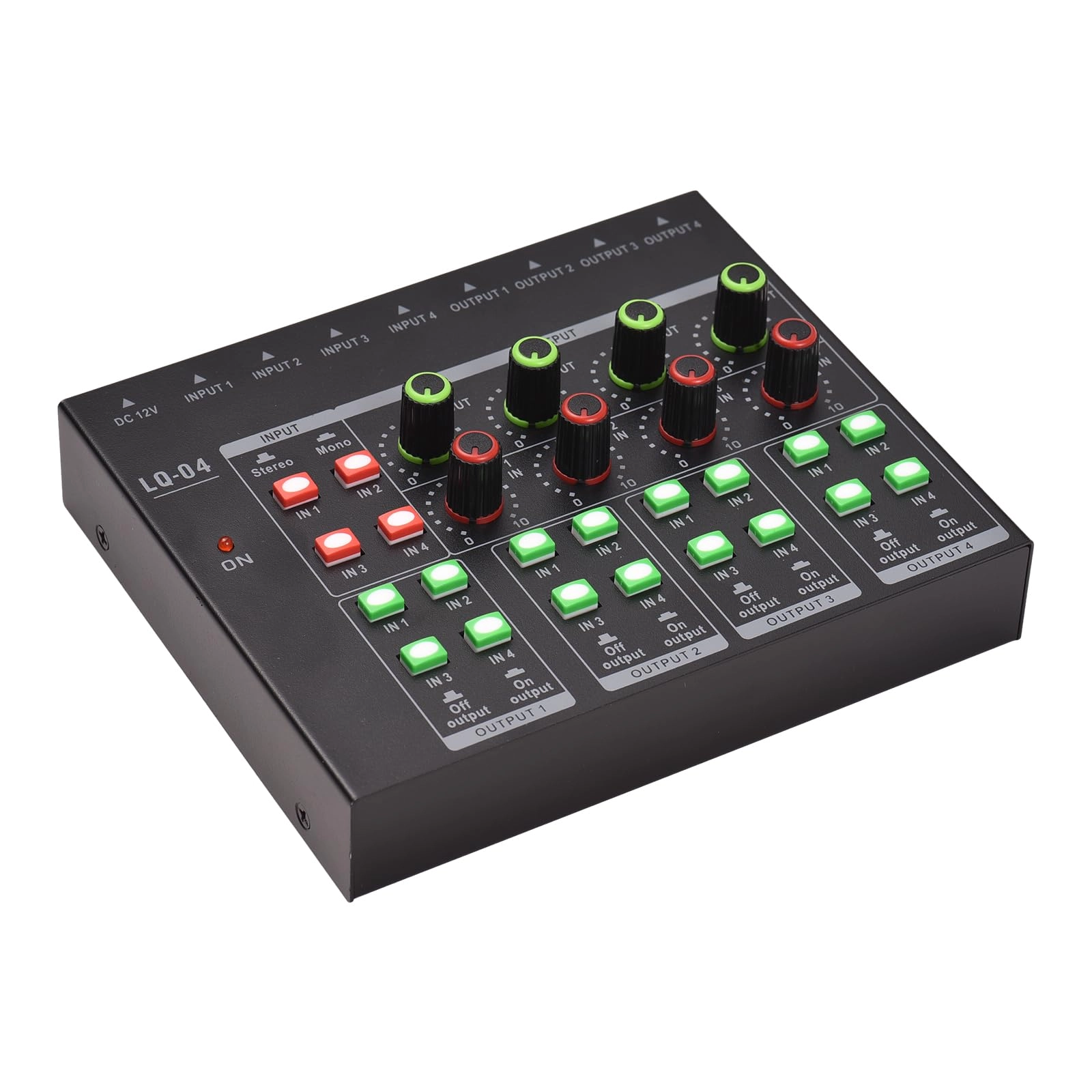 Pepisky 4-Channel Mixer - Portable 5V Power Interface