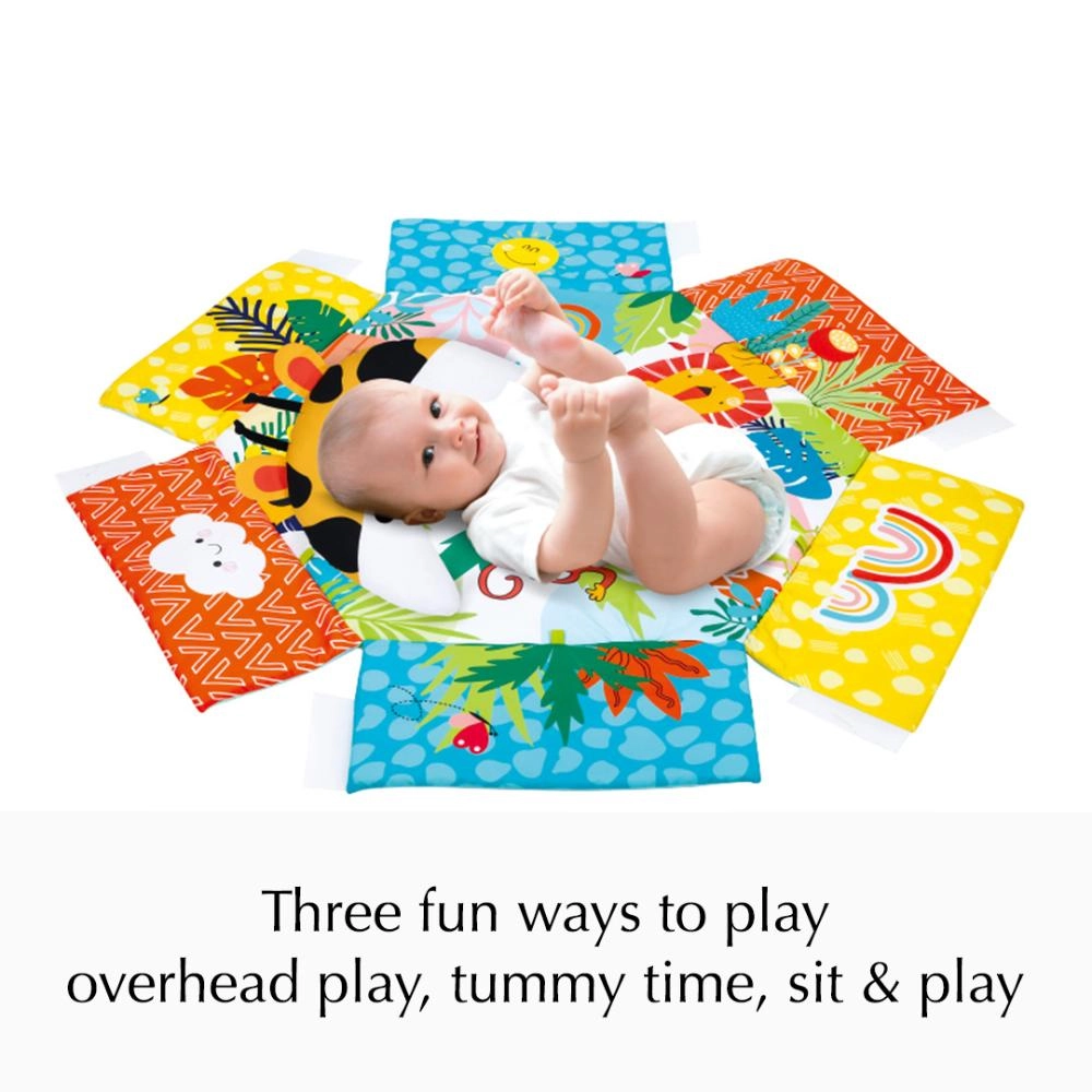 6-in-1 Grow With Me Play Mat - 0 month