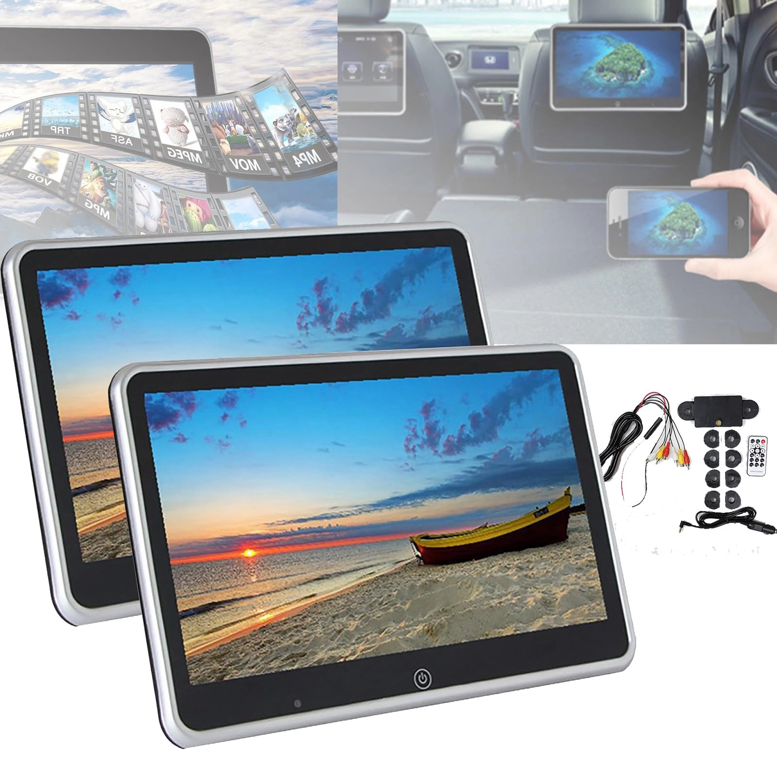 Headrest Monitor - 10.1 inch