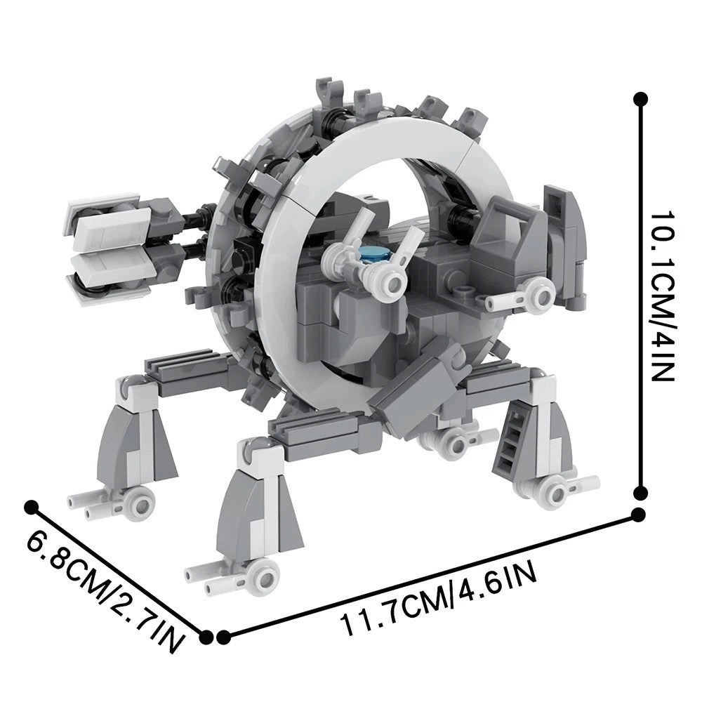 Bluejw TSMEU-6 Personal Wheel Bike - Clone Troopers 161 pcs