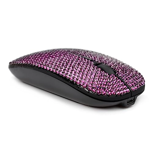 Crystal Rhinestone Wireless Mouse - wireless
