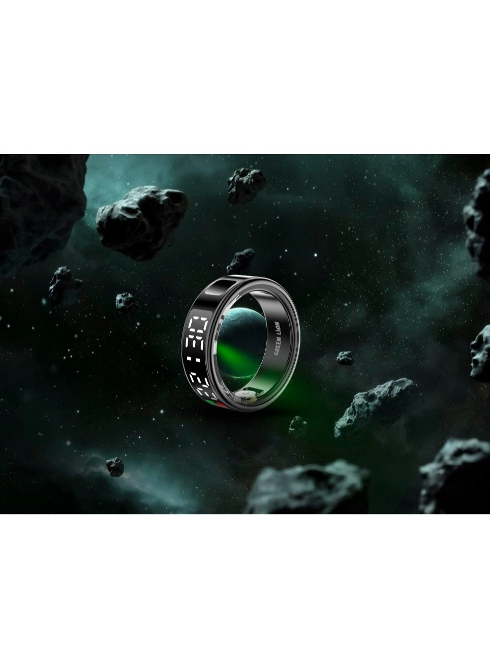 Smart Ring Pro - Digital Display Magnetic Charging Case