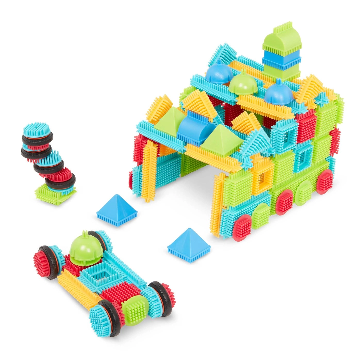 Battat Bristle Blocks - 112 pcs