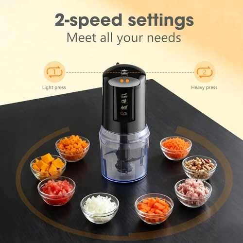Electric Vegetable Chopper - 500 ml 300W