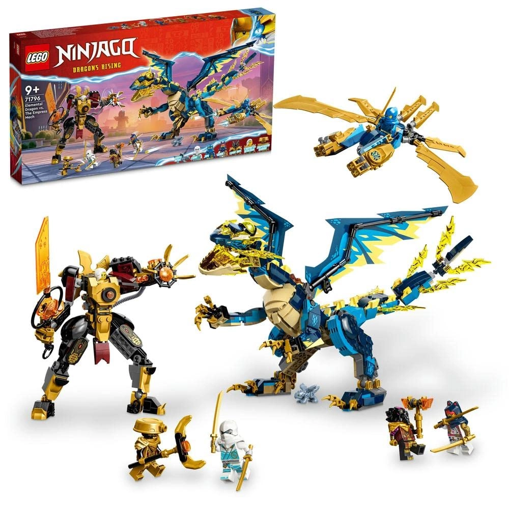 NINJAGO Elemental Dragon vs. The Empress Mech (71796) - Dragons Rising Series