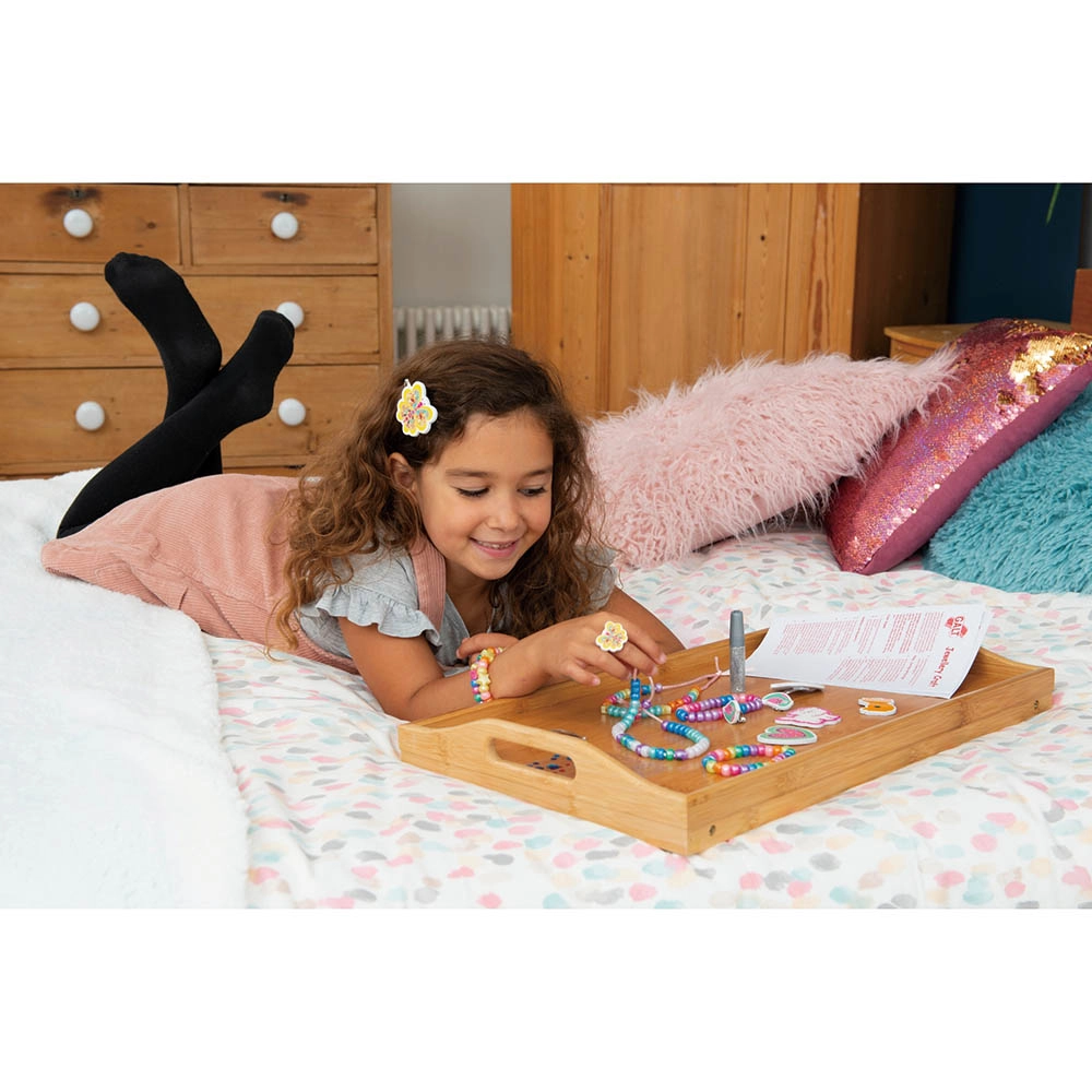 Jewellery Craft Set - 300 pony beads Suitable for 7 to 12 yrs