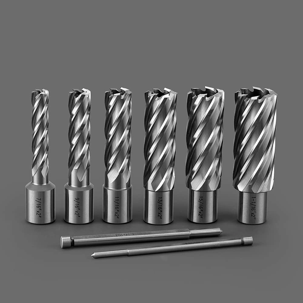 Annular Cutters - HSS 6pcs 3/4 Inch