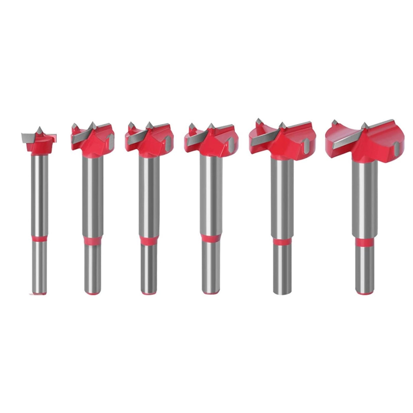 woobles Drill Bit Tungsten Carbide Hinge Hole Cutter - 16mm 20mm 22mm 25mm 30mm 35mm 6pcs 7mm 8mm