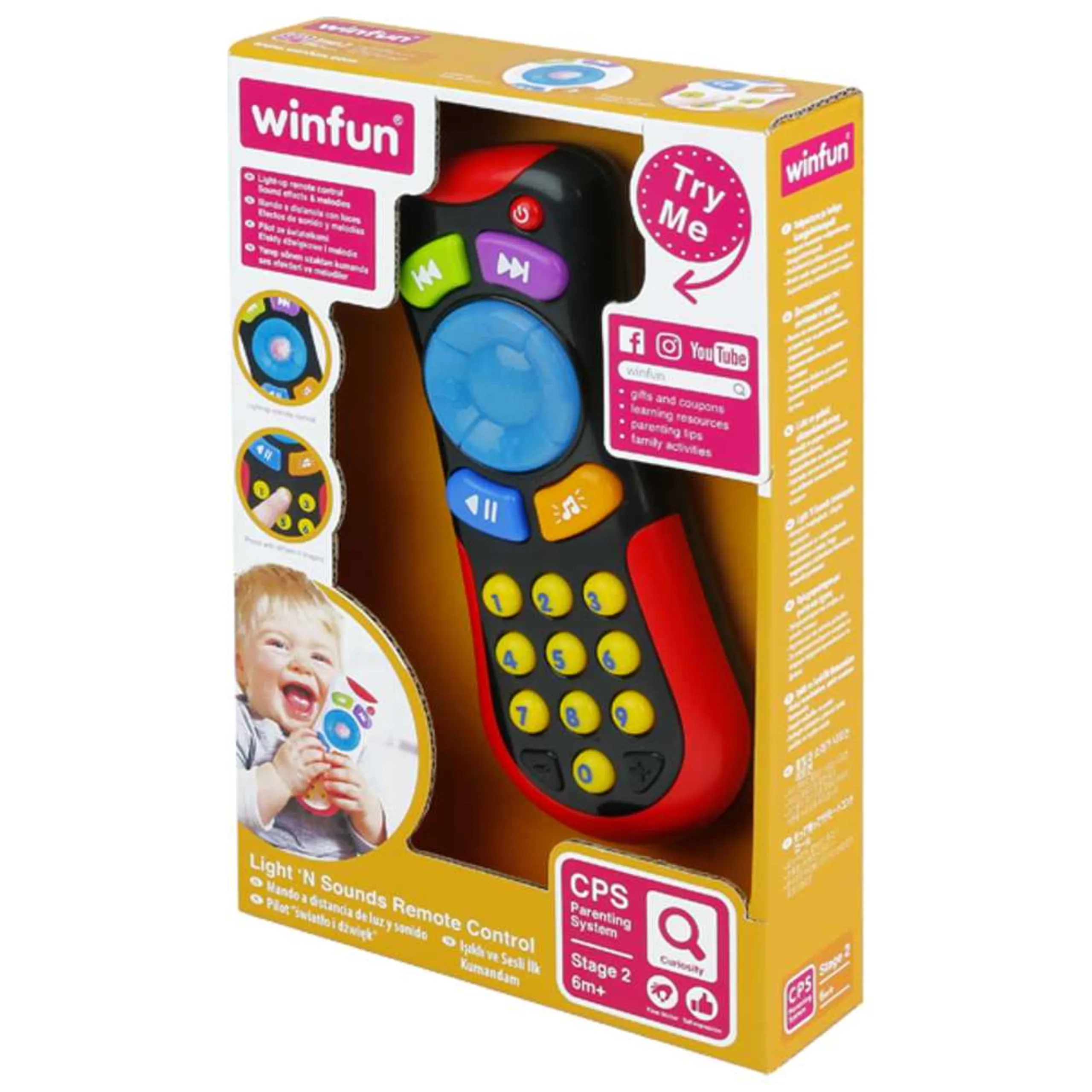 Light N' Sounds Remote - Suitable for 6 months & above