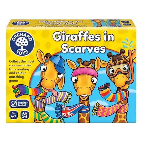 Giraffes in Scarves - 4 years to 7 years 38 pieces